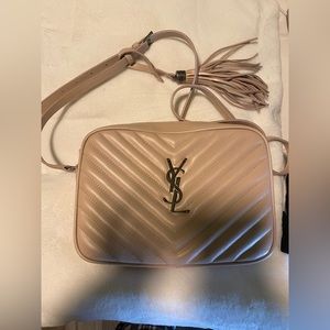 YSL LOU CAMERA BAG IN QUILTED LEATHER bag
